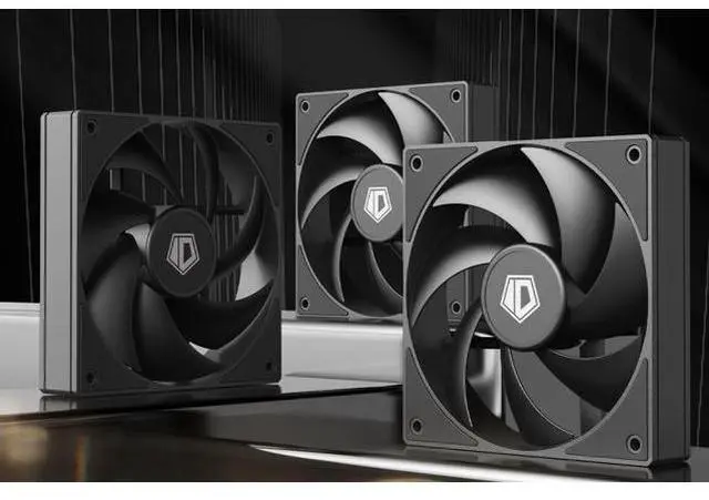 Alt view image 2 of 7 - ID-COOLING AF-125-K Trio 120mm Case Fans 3 Pack FDB PC Fans Daisy Chain Connector Computer Fans for Radiator/CPU Air Cooler/Computer Case