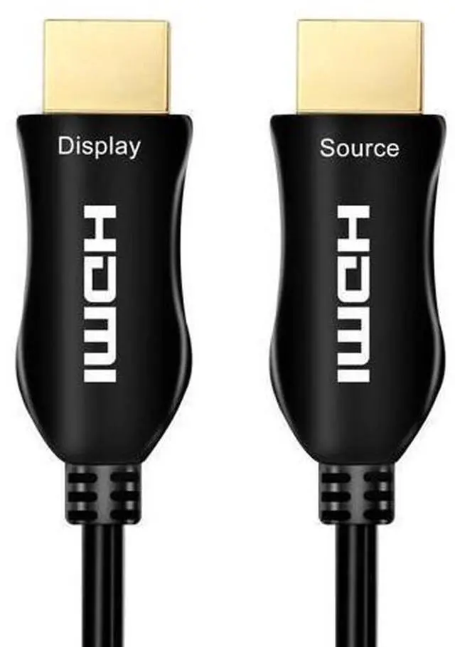 Main image of Vszerda 4K Fiber Optic HDMI Cable 50 Feet, 15 Metre, Work on Full 4K 60Hz HDR ARC, HDCP 2.2, 1440p 144Hz, 18Gbps, Directional Active Cord Compatible for Apple-TV Ps4 Xbox