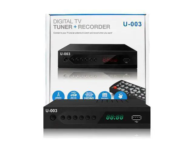 Alt view image 4 of 5 - Defendwe 2021 new model ATSC converter PVR TV Receiver TV Box H. 264 Decoder ATSC tuner box set top box ATSC Receiver box TV