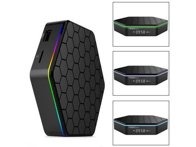 Alt view image 3 of 7 - T95Z Plus Android 7.1 TV BOX KODI, 4K Android TV Streaming BOX 2G RAM 16G ROM, Media Player Smart TV Set Top Box with Amlogic S912 Octa Core Dual Band Wifi 2.4G/5G 3D TV Boxes with Remote
