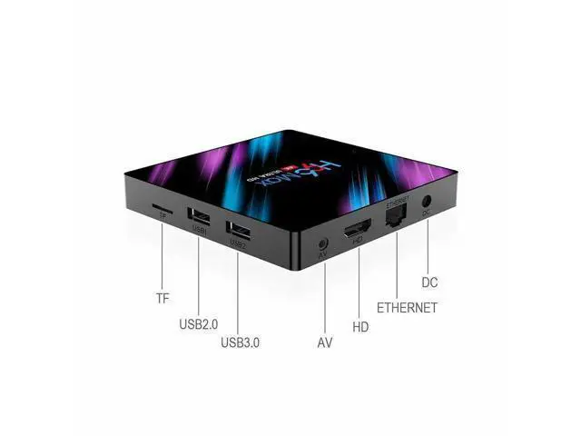 Alt view image 2 of 5 - set top box H96 max tv box Android 9.0 smart tv box USB 3.0 4GB RAM RAM 32GB ROM 4K WiFi Youtube Media player 3D Set-Top