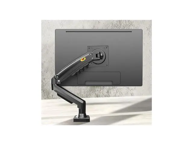 Alt view image 4 of 6 - NB F80 monitor stand computer stand desktop lift monitor stand arm swivel computer stand monitor base elevated screen stand 17-30 inches