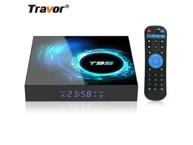 Alt view image 5 of 5 - TV Box Quad Core Smart 9.0 TV BOX 4K HDTV Television Box WIFI HDMI Set-top box Media Player for Home Video Game