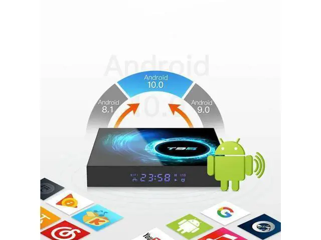 Alt view image 5 of 5 - Android 10.0 TV Box Set Top Box 2.4G H616 Quad Core Wifi Smart tvbox 4GB 32GB 64GB HD 6K Smart Media Player Set-top box