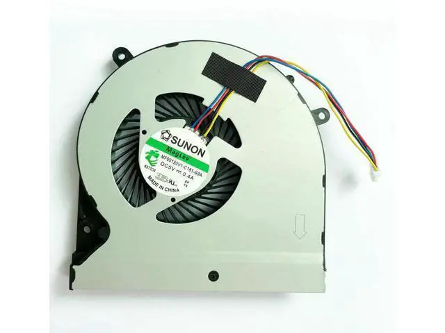 Alt view image 4 of 6 - JAENFONG CPU+GPU Cooling Fan Replacement for A.sus ROG Strix GL502VM GL502VY ZX60V FX60VM S5VM GL502VSK DC5V (Thin)