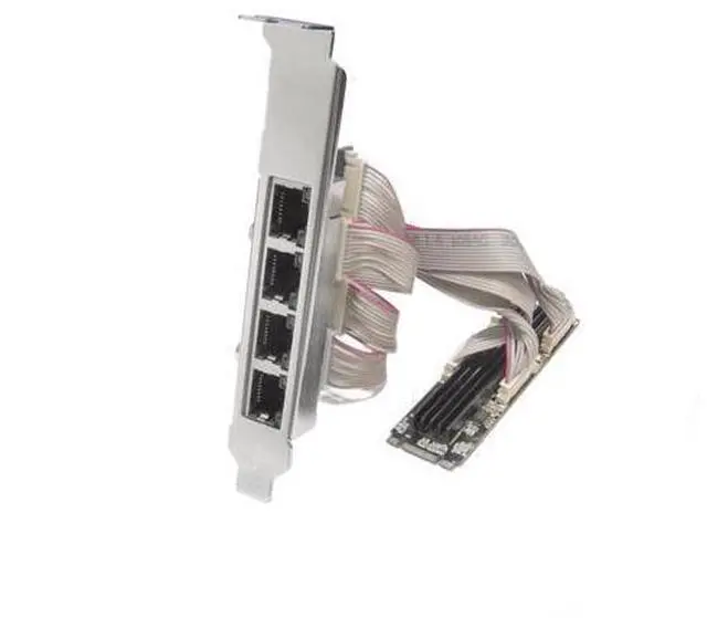 Main image of Vszerda 4 Ports Gigabit M.2 M+B Key Ethernet Card SI-PEX24092
