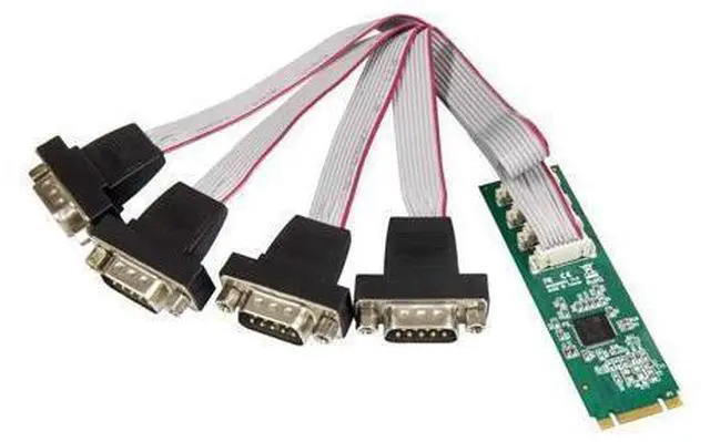 Main image of Vszerda 2 Port RS-232 DB9 Serial M.2 B+M Key Controller Card SY-PEX15066