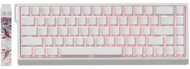 Main image of Vszerda x FGG MADLIONS MAD 68 HE RGB 60% Wired Magnetic Switch Gaming Keyboard with Adjustable Actuation, 8000 Hz Polling Rate, Rapid Trigger Mode, Hall Effect Switches, for PC/Mac, White