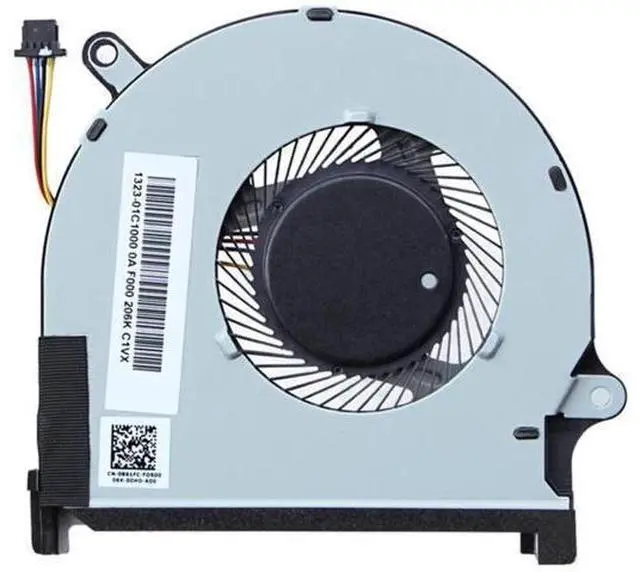 Alt view image 4 of 6 - JAENFONG CPU+ GPU Cooling Fan Replacement for D.ell Inspiron 15-7590 7590 7591 P83F Series DFS5K12114262D FM6A DFS5K22115371D FM69 0MPHWF 0861FC