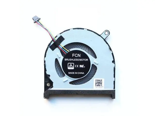 Alt view image 2 of 6 - JAENFONG CPU+ GPU Cooling Fan Replacement for D.ell Inspiron 15-7590 7590 7591 P83F Series DFS5K12114262D FM6A DFS5K22115371D FM69 0MPHWF 0861FC