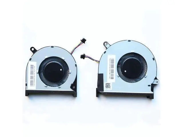 Alt view image 5 of 6 - JAENFONG CPU+ GPU Cooling Fan Replacement for D.ell Inspiron 15-7590 7590 7591 P83F Series DFS5K12114262D FM6A DFS5K22115371D FM69 0MPHWF 0861FC