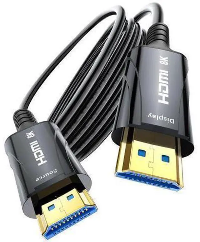 Main image of Vszerda 8K Fiber Optic HDMI Cable 25FT - HDMI Cable 48Gbps,High-Speed HDMI Cord,Supports 8K 60Hz,4K120Hz,HDR/eARC/HDCP 2.2&2.3,Compatiblefor Monitor,Projector,HDTV and DVD Player