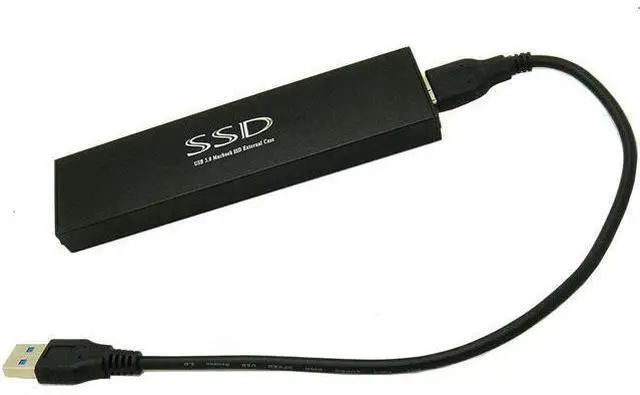 Main image of Vszerda USB 3.0 External Enclosure Case for 18 Pin SSD from 2010-2011 MacBook Air A1369 A1370 1375 A1377 MC505 MC506