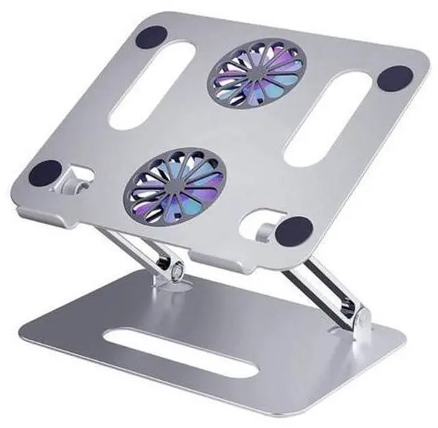 Main image of Laptop Stand, Laptop Cooling Stand with Fan, Computer Laptop Cooler Riser Compatible for 10- 15Inch Notebooks, Tablets