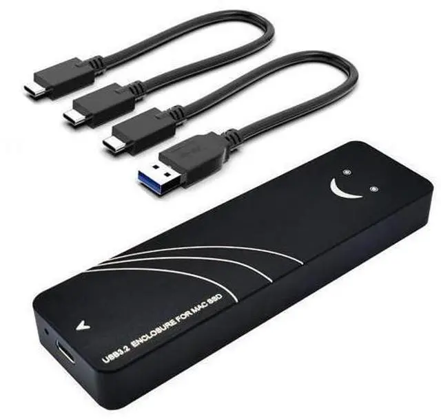 Main image of Vszerda USB 3.2 External Case,USB Type C Enclosure,Compatible with 28Pin MacBook Air(Mid 2013-2016) and PRO(Late 2013 - Mid 2015) SSD,Support nVME with ST-NGFF2013