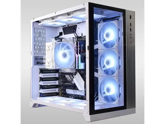Alt view image 6 of 7 - ID-COOLING SE-224-XTS White CPU Cooler For Desktop 4 Heatpipes CPU Air Cooler White LED Light 120mm PWM Fan CPU Fan for Intel LGA1700/115X/1200; AMD AM4/AM5
