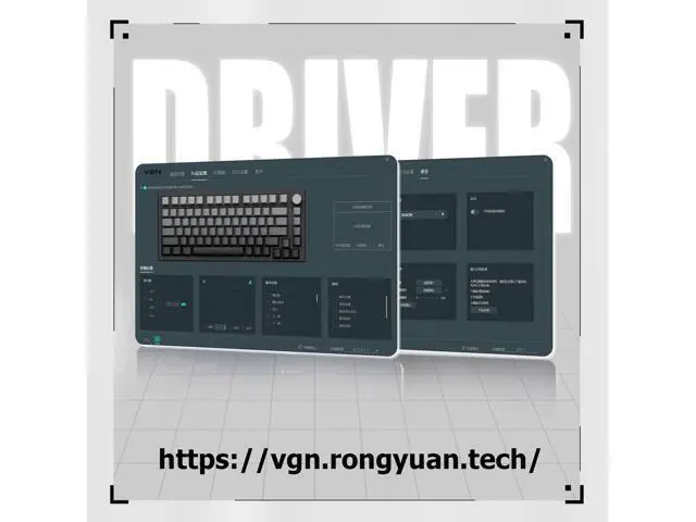 Alt view image 6 of 7 - Vszerda VGN A75 Rapid Trigger Gaming Keyboard - 75% Hall Effect Magnetic Switch Keyboard, Adjustable Actuation, Key Macro, RGB, Gasket, HotSwap, Gradient Side Printed Keycaps, for Win/MAC, White