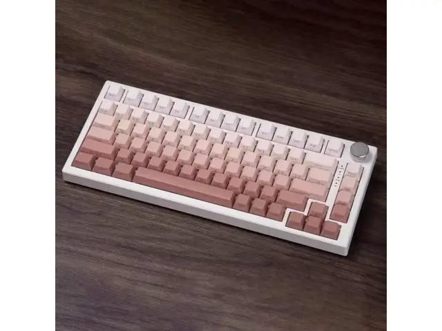 Alt view image 7 of 7 - Vszerda VGN A75 Rapid Trigger Gaming Keyboard - 75% Hall Effect Magnetic Switch Keyboard, Adjustable Actuation, Key Macro, RGB, Gasket, HotSwap, Gradient Side Printed Keycaps, for Win/MAC, White