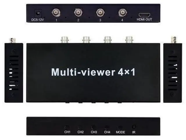 Main image of Vszerda AHD 4x1 Multi-viewer AHD Switcher 4 in 1 Out 1080P HDMI Quad Screen Real Time Multiviewer Support Two Models Switching