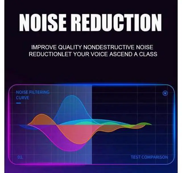 Alt view image 3 of 3 - A2 Live Sound Card Portable Bluetooth Sound Card Profession Adjustable Volume Audio for Music Recording Karaoke Singing