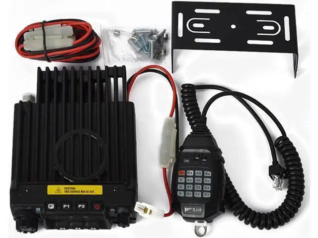 Alt view image 2 of 6 - Car Two-Way Radio Station 200CH 45W High Power UHF Mobile Radio Car Radio Ham Mobile Radio Transceiver Radio Scanner