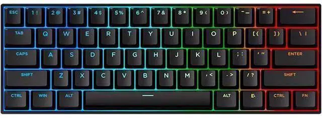 Main image of Vszerd x MCHOSE ACE 60 PRO 60% Wired Magnetic Switch Mechanical Gaming Keyboard, Rapid Trigger Hall Effect Keyboard, Hyper-Fast Adjustable Actuation, 8K Hz Polling Rate, RGB HotSwap, for PC/Mac, Black