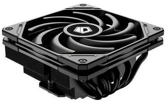 Main image of ID-COOLING IS-55 Black CPU Cooler Low Profile 57mm Height CPU Air Cooler 5 Heatpipes 120x120x15mm Slim Fan, CPU Fan for Intel LGA1851/1700/115X/1200; AMD AM4/AM5