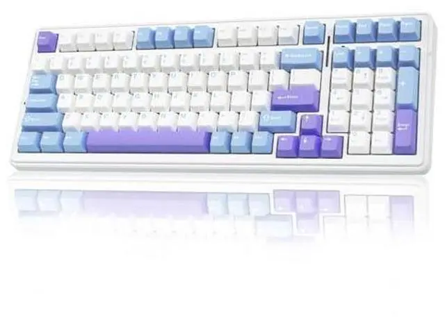Main image of Vszerda F99 Wireless Mechanical Keyboard,Tri-Mode BT5.0/2.4GHz/USB-C Hot Swappable Custom Keyboard,Pre-lubed Linear Switches,Gasket Structure,RGB Backlit Gaming Keyboard for PC/Tablet/Xbox/PS4/PS5