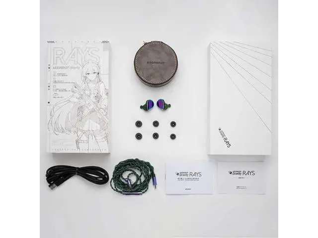 Alt view image 5 of 7 - Moondrop Rays Gaming Earphones USB-C DSP Game Sound Card lEMs Co-Tuned with Many Professional Players