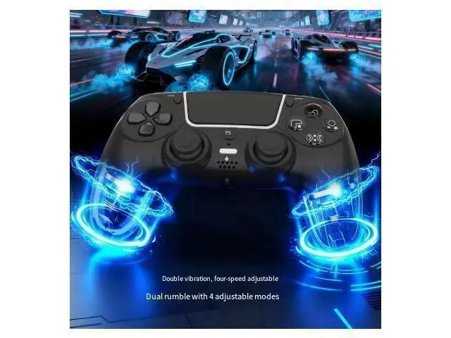 Alt view image 2 of 5 - PS5 wireless Bluetooth controller with Hall effect dual vibration and six-axis gyroscope for motion-sensing PS5 game controller