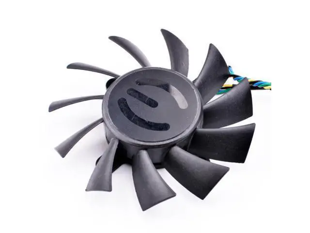 Alt view image 2 of 3 - DASA0815R2U 12V 0.60A EVGA GTX550 GTX450 public version graphics card fan