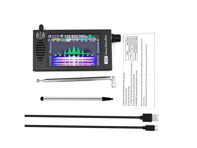 Alt view image 2 of 5 - SDR radio software-defined radio shortwave FM DSP radio receiver