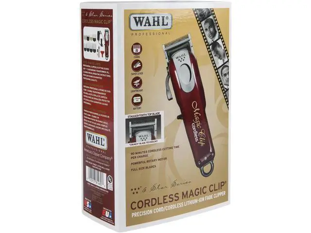 Alt view image 7 of 7 - Details about Wahl 5 Star Magic Clip 8148 Professional Cord / Cordless Fade Hair Clipper Cut