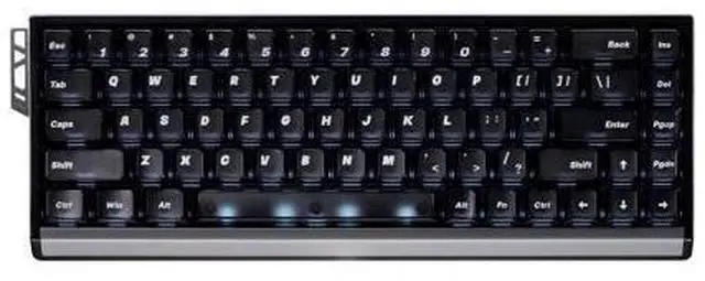 Main image of Vszerda 68 RX Hall Effect Gaming Keyboard, 65% 68-Key Esports Mechanical, Adjustable Magnetic Actuation 0.0053.3 mm in 0.001 mm Steps, Tray-Mount with Aluminum Plate (Black, Primordial Switch)