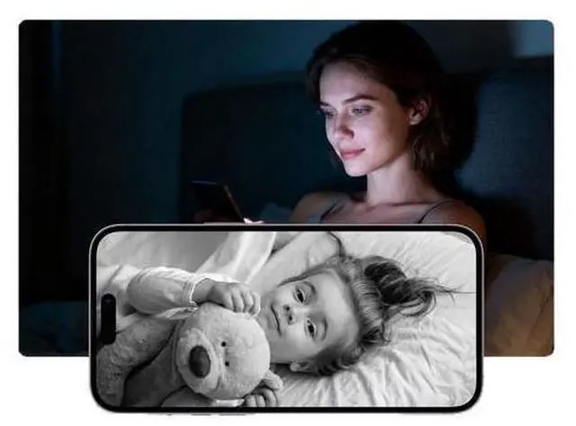 Alt view image 5 of 7 - 1080P high-definition camera for remote home surveillance with infrared night vision and intelligent WiFi mini version