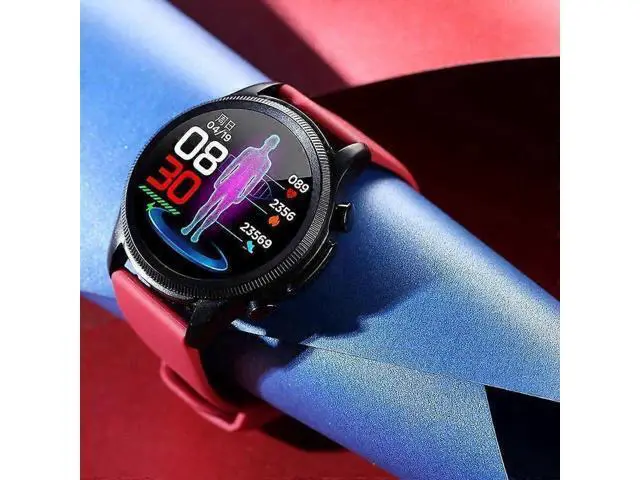 Alt view image 5 of 5 - Ecocleanpath Smart Watch with Blood Sugar Monitor, Heart Rate & BP Tracker, IP68 Waterproof Fitness Watch for Men & Women