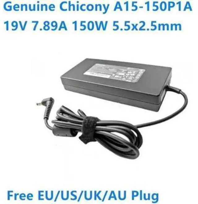Main image of Chicony A15-150P1A 19V 7.89A 150W A150A010L AC Adapter For CLEVO W650KK1 P955EP6 P950HP6 Laptop Power Supply Charger