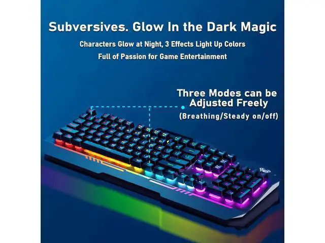 Alt view image 2 of 7 - F3010 Mechanical Keyboard Mobile Phone Holder Mutliple Background Light USB Wired Gaming Keyboard