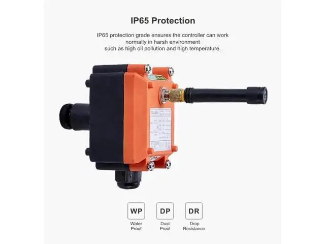 Alt view image 5 of 5 - F21-2S Telecrane Industrial Control AC/DC Universal Control for Crane((TELEcontrol),100-440V AC DC)
