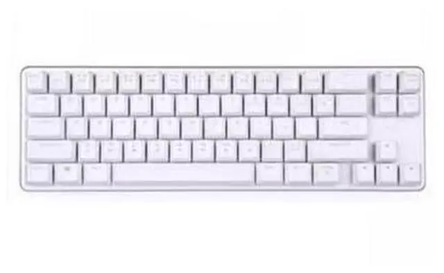 Main image of 68-key mini mechanical keyboard with backlight, USB port, portable, Kavalong blue and black keys, Cherry Cherry MX 60% axis Backlit version of Jialadong tea roller black axis