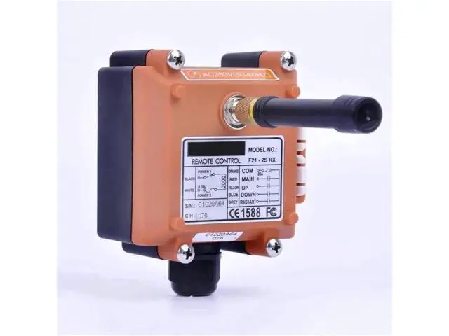 Alt view image 3 of 5 - F21-2S Telecrane Industrial Control AC/DC Universal Control for Crane((TELEcontrol),100-440V AC DC)