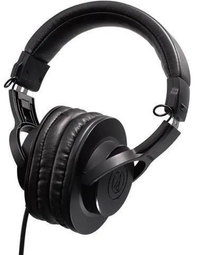 Alt view image 2 of 7 - Audio-Technica ATH-M20x Professional Studio Monitor Headphones- Black