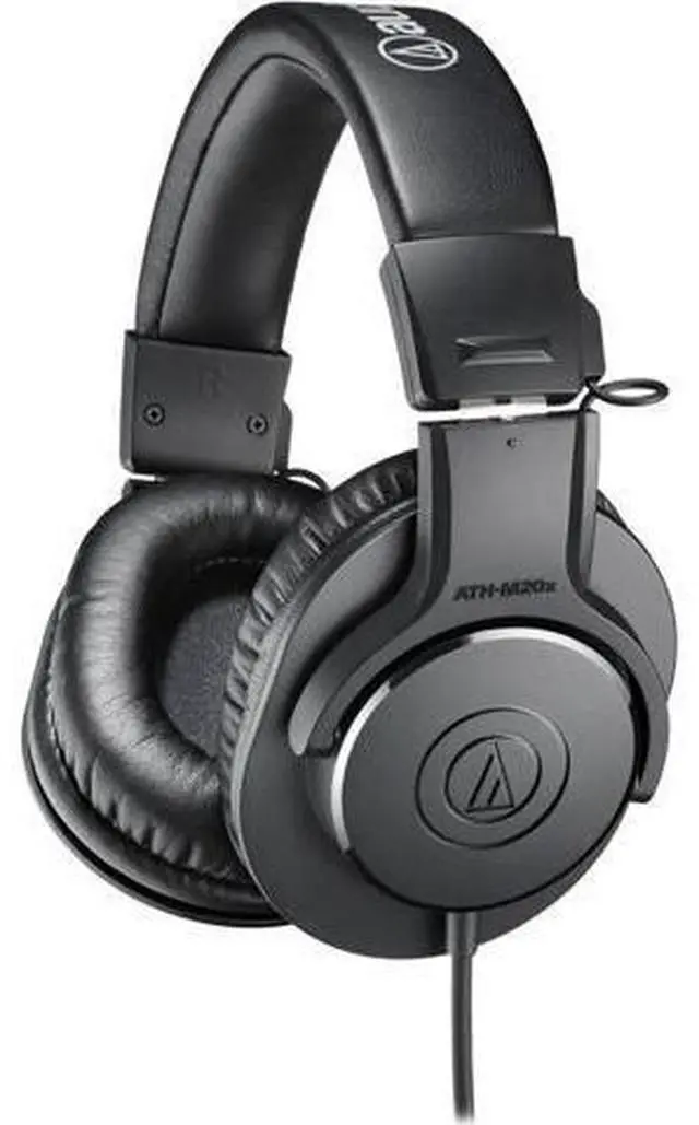 Main image of Audio-Technica ATH-M20x Professional Studio Monitor Headphones- Black