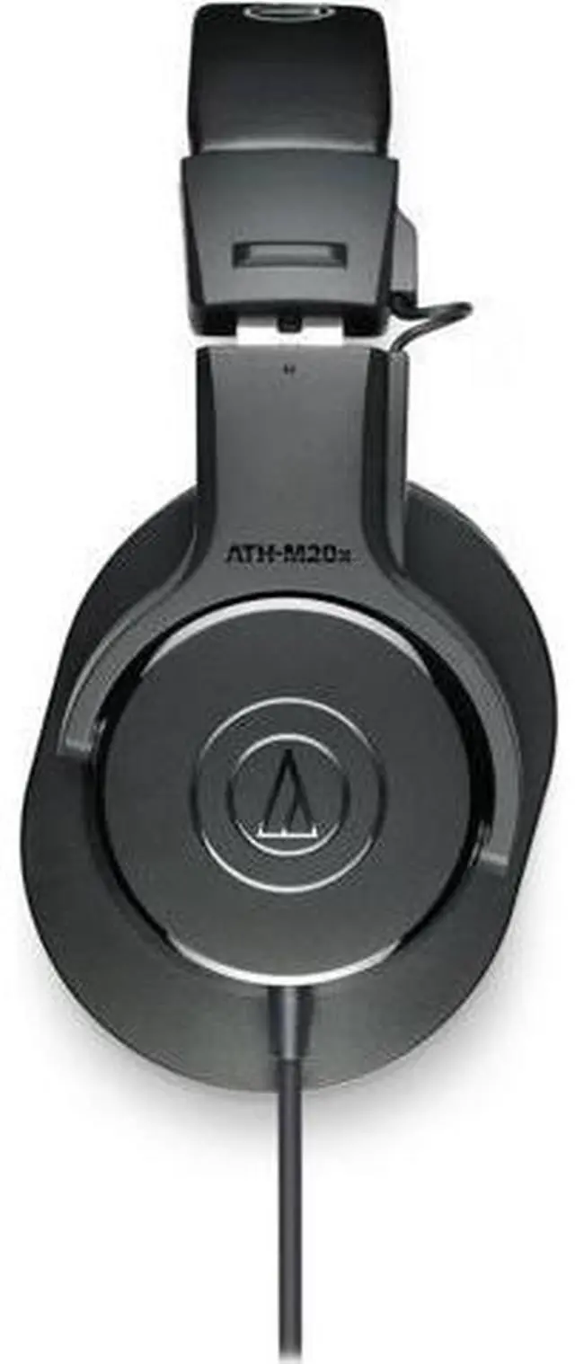 Alt view image 7 of 7 - Audio-Technica ATH-M20x Professional Studio Monitor Headphones- Black