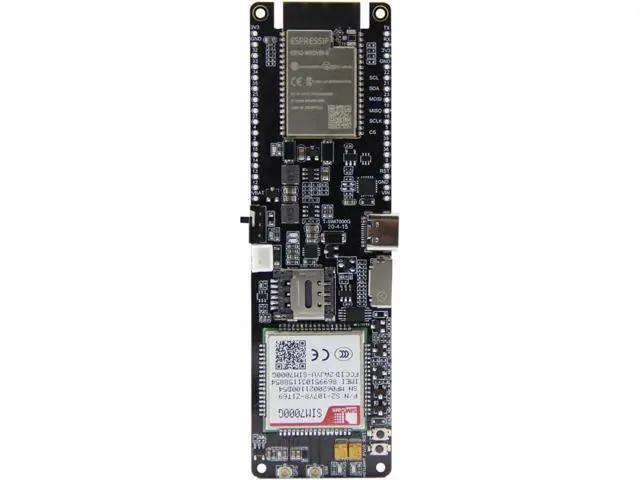 Alt view image 2 of 7 - LILYGO T-SIM7000G ESP32-WROVER-B Solar Charge SIM GPS Antenna CH9102F 16MB 2G/NB TTGO Development Board