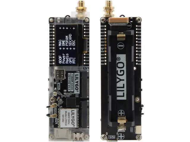 Alt view image 3 of 7 - T-BeamSUPREME Meshtastic 915Mhz ESP32-S3 UBLOX M10S GPS TTGO Development Board with 1.3 inch SH1106 OLED LoRa Module