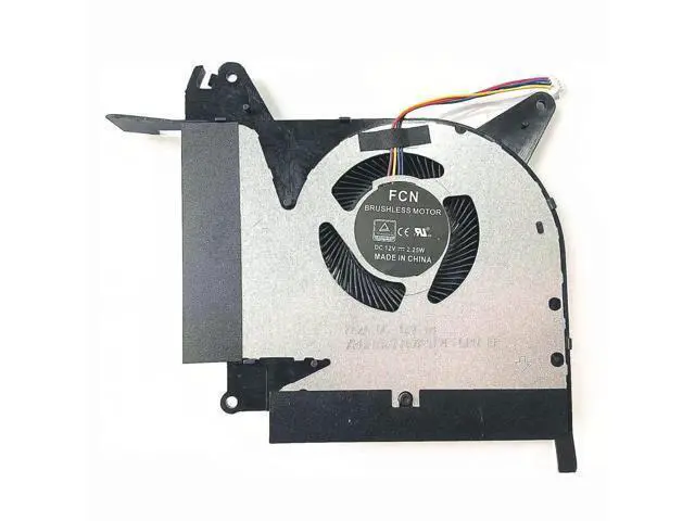 Alt view image 2 of 5 - JAENFONG New CPU+GPU Cooling Fan Replacement for A.sus ROG Strix Scar GL704 GL704GM GL704GV GL704GW G715GV G715GW DFSCK22105182D DFSCK22115181C DC12V 1A FL2D FL2F