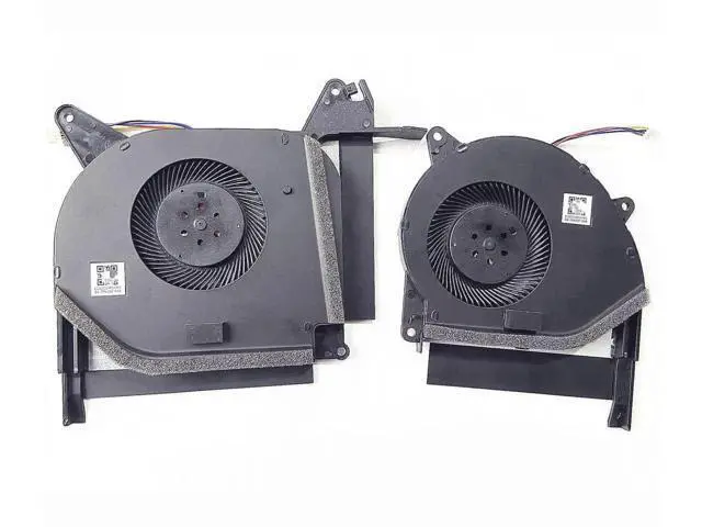 Alt view image 4 of 5 - JAENFONG New CPU+GPU Cooling Fan Replacement for A.sus ROG Strix Scar GL704 GL704GM GL704GV GL704GW G715GV G715GW DFSCK22105182D DFSCK22115181C DC12V 1A FL2D FL2F