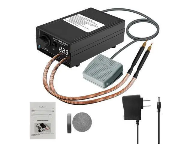 Main image of 8000W high-power spot welding machine for welding 18650 lithium battery for mobile phones. Capable of welding with a thickness of 0.3mm.