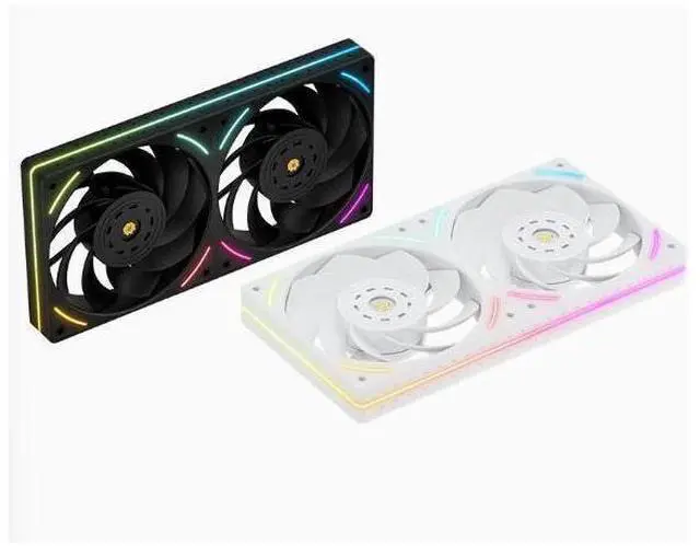 Main image of In-line fan TL-UB24RW has a performance level of 2150 RPM with PWM control of fan pressure. TL-UB24RW -tower fan-white-Reverse air flow